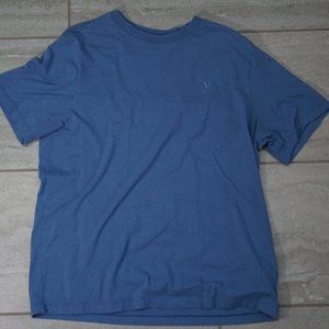 American Eagle Outfitters Men's Short Sleeve T-shirt  Blue Size Large